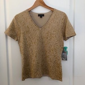 NWT Nordstrom Classiques Entier Knit Short Sleeved Shirt - S